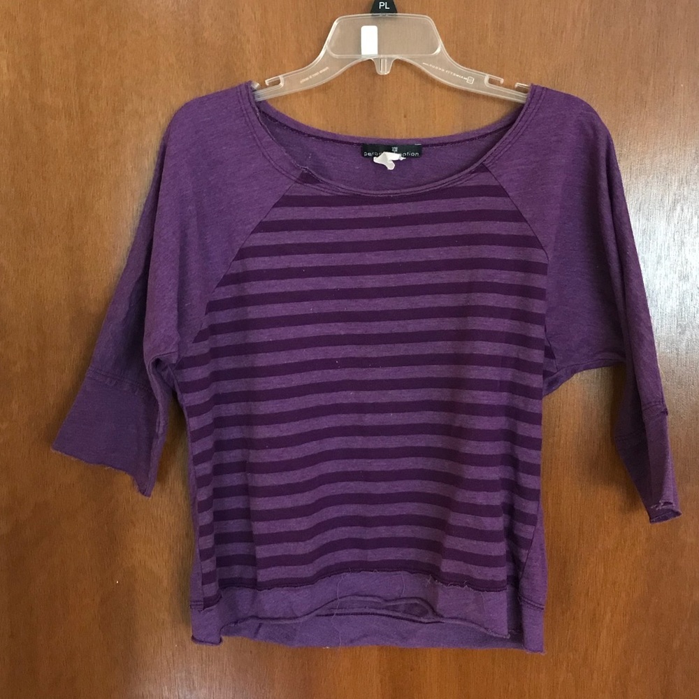 Purple Half Sleeve Shirt